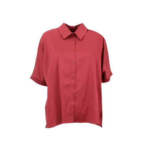 CAMICIA PITTURA ROSSO GERANIO
