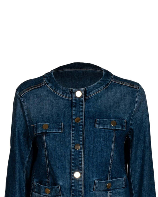 GIACCA PUFFO DENIM