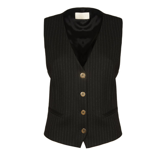 GILET GESSATO GILET NERO
