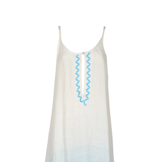 ABITO BIANCO E AZZURRO