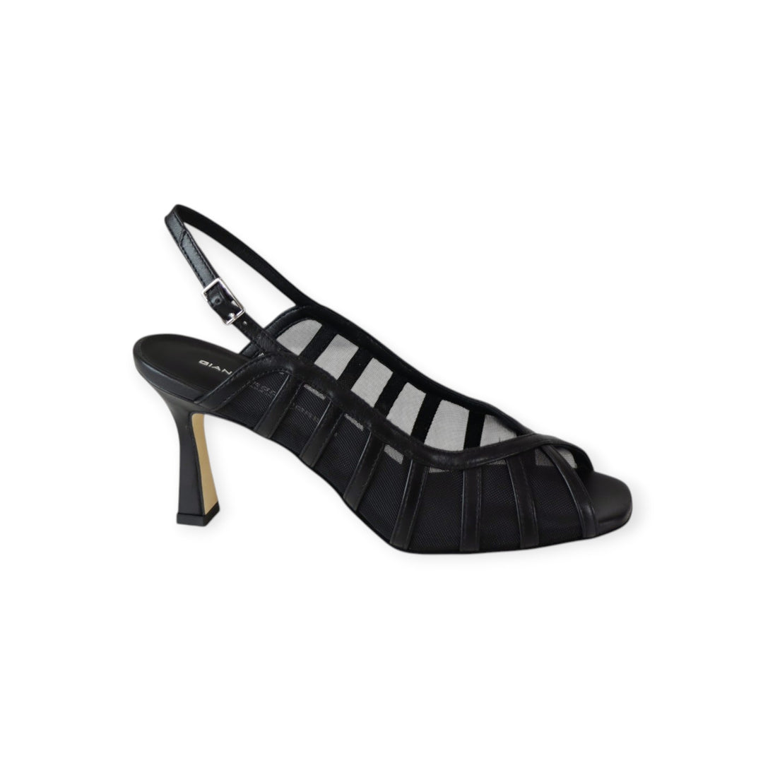 Esquire Fermasoldi In Pelle Nera Con Due Clip – Portabanconote Minimal 11x10 Cm – Regalo Uomo
