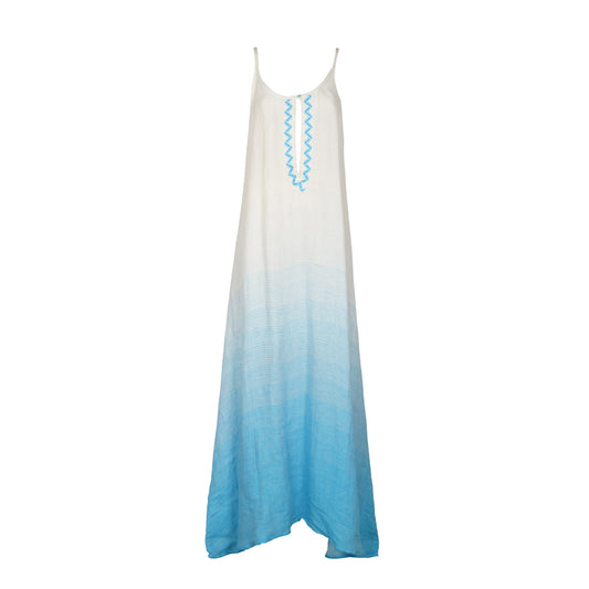 ABITO BIANCO E AZZURRO