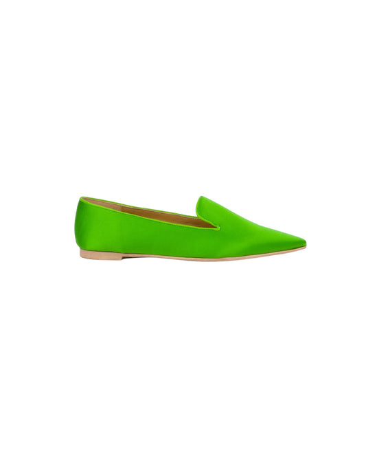 BALLERINE IN RASO VERDE